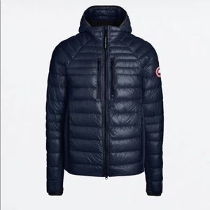 Canada Goose Men’s Hybridge Lite Tech Down Hoody Authentic Navy Blue